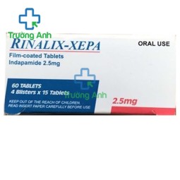 Rinalix-Xepa Tab.2.5mg - Thuốc điều trị huyết áp cao hiệu quả